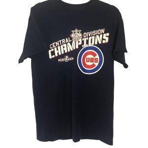 Chicago Cubs MLB Champions Men's T-Shirt Medium Post Season